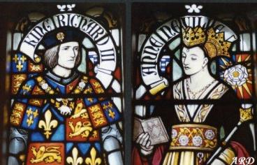 Richard III and his wife, Anne Neville