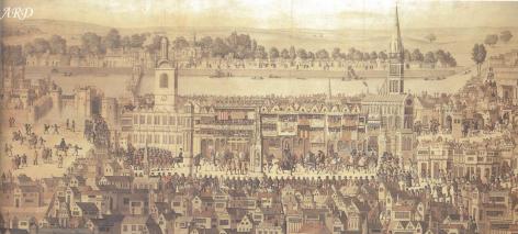 Edward VI's coronation procession
